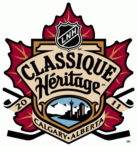 NHL Heritage Classic 2011 Alt. Language Logo DIY iron on transfer (heat transfer)
